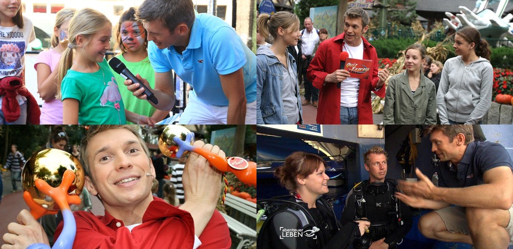Moritz Küffner bei TV-Moderationen