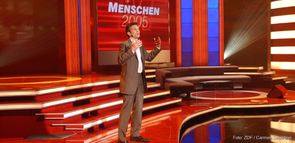 Moritz Küffner im ZDF-Studio
